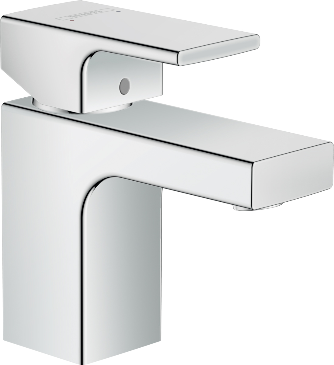 смеситель для умывальника hansgrohe vernis shape 70 71560000 с донным клапаном хром