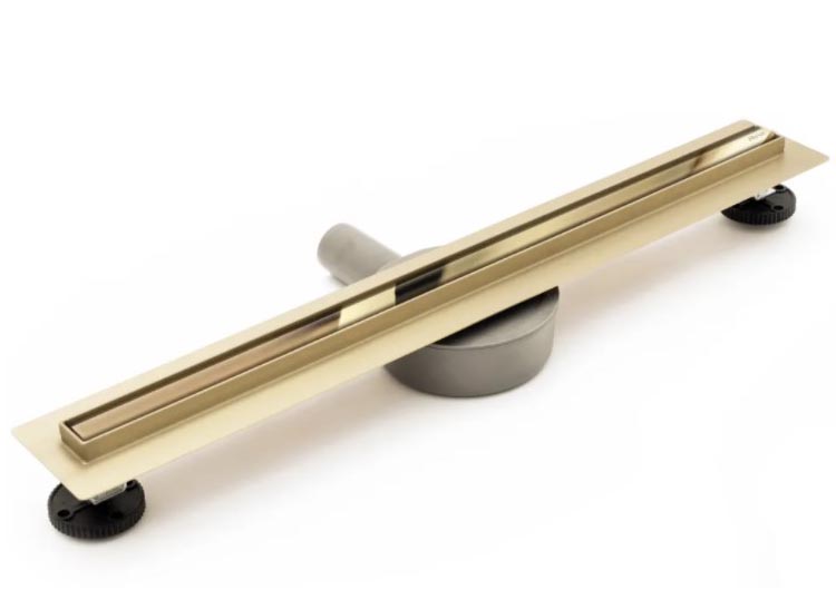 душевой лоток rea neo slim gold mirror pro 500 rea-g5692