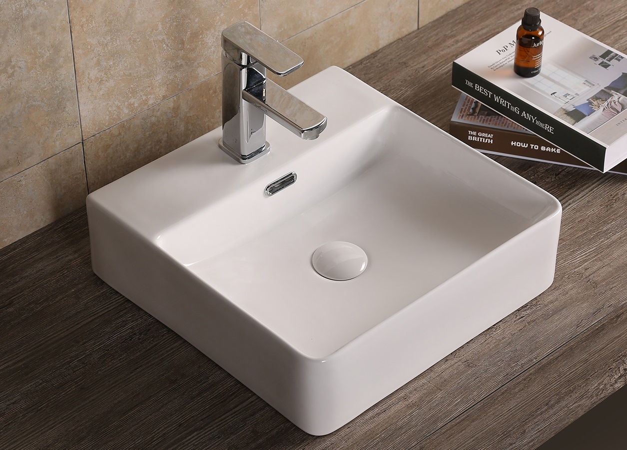 умывальник накладной cerutti spa cr7602b 42x42 белый