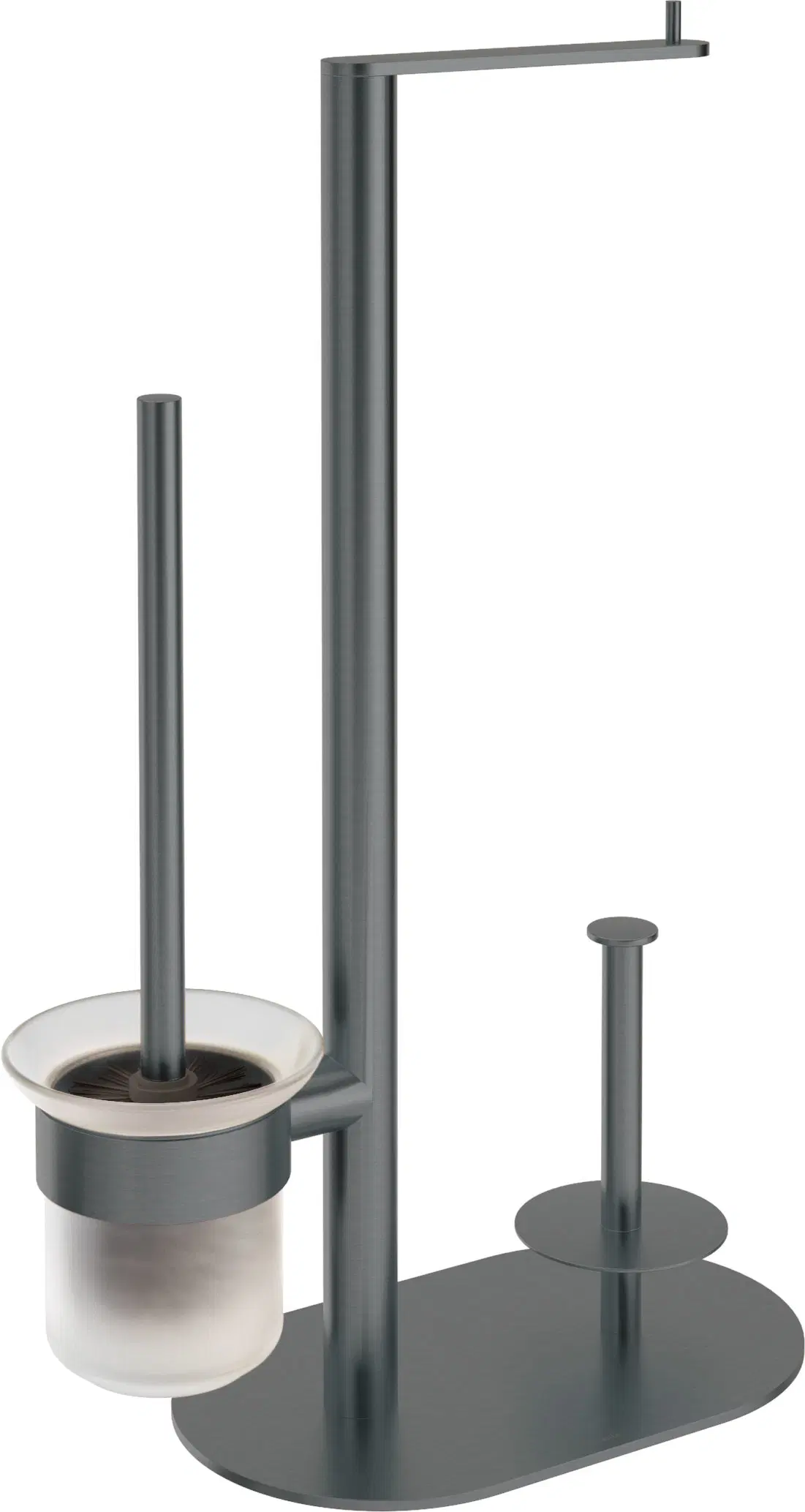 комбинированная стойка deante round titanium adr_d732 титан