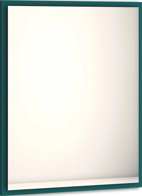 зеркало cezares tiffany 45045 73x90 с led-подсветкой и антизапотеванием, blu petrolio