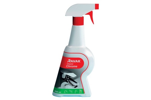 средство для чистки хромированных изделий ravak cleaner chrome