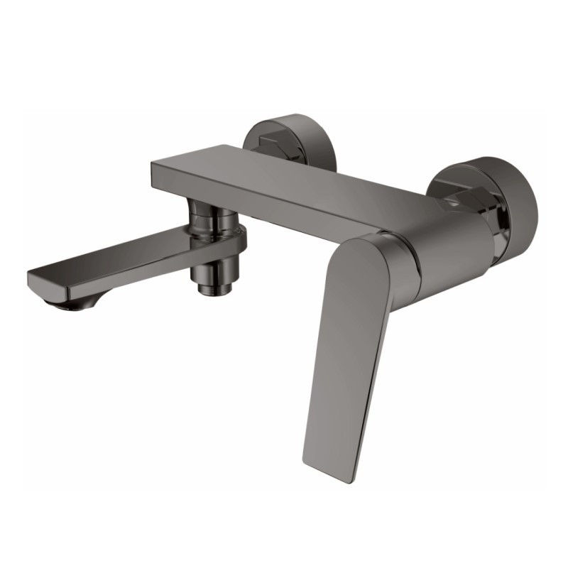 смеситель для ванны haiba hb60533-3 серый