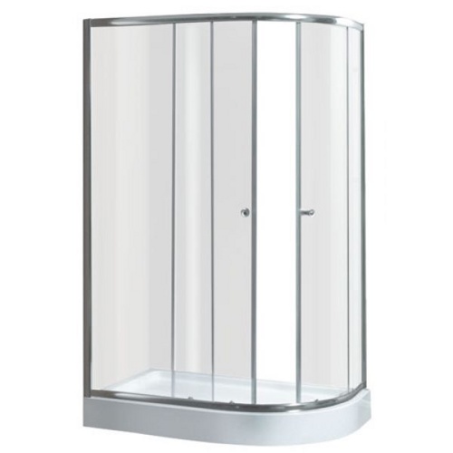 Душевой уголок Gutewetter Guwer GK-664S 130x130 (хром/стекло матовое) фото 3 душевой уголок gutewetter guwer gk-664s 130x130 (хром/стекло матовое) фото 3