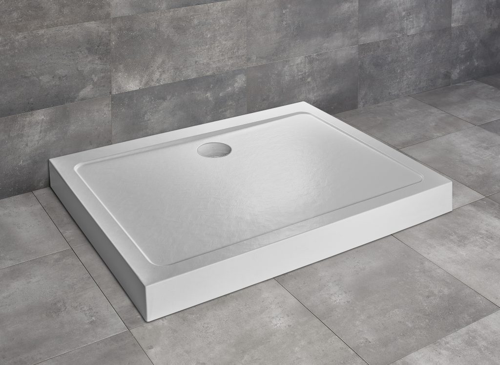 душевой поддон radaway doros d compact 120x100 stone white