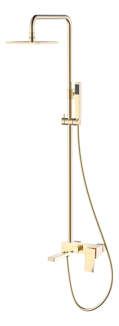 душевая стойка boheme q gold 148-gg.2 золото