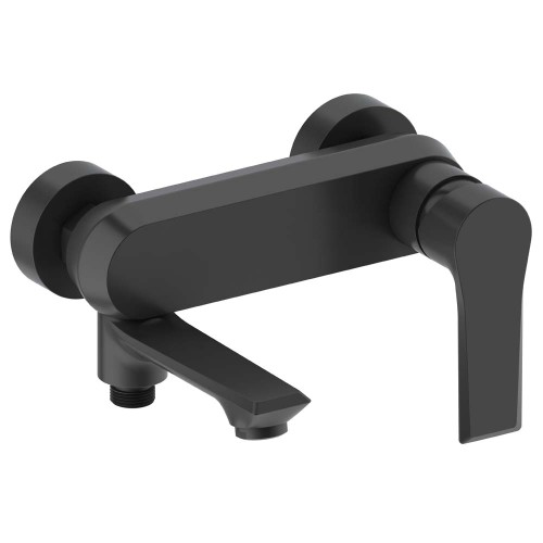смеситель для ванны с ручным душем vivi felice 8040 nero opaco черный