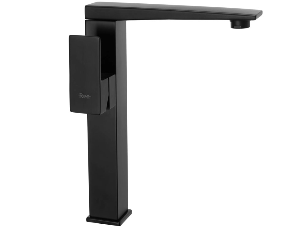 смеситель для умывальника rea levi black matt rea-b5136