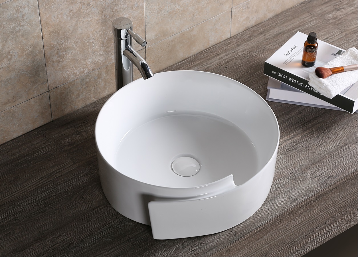 умывальник накладной cerutti spa cr0066 44x46 белый