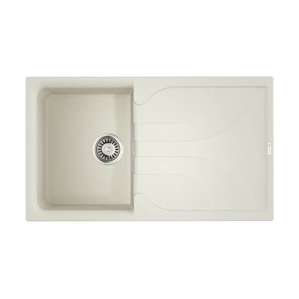 кухонная мойка omoikiri yasugata 86-wh 4993871 86x50 белый