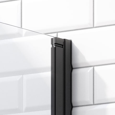 Душевой уголок Radaway Nes Black KDD I 80 L+KDD I 80 R 80x80 стекло прозрачное фото 3 душевой уголок radaway nes black kdd i 80 l+kdd i 80 r 80x80 стекло прозрачное фото 3