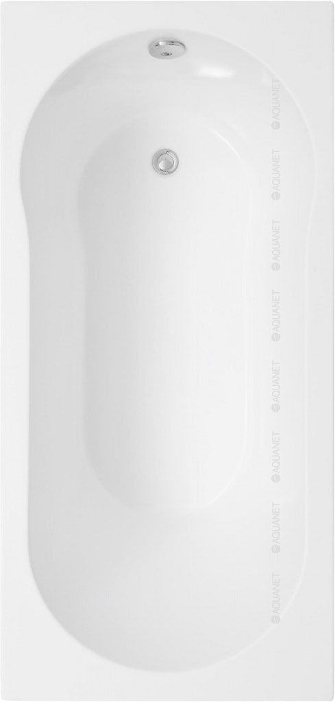 ванна акриловая aquanet light 160x70 с каркасом