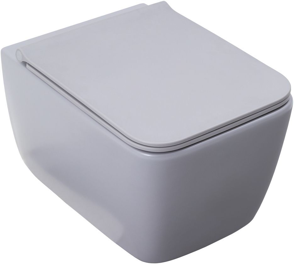 унитаз подвесной allen brau liberty 2 4.33007.an 37x45 с сиденьем 4.33008.an антрацит матовый