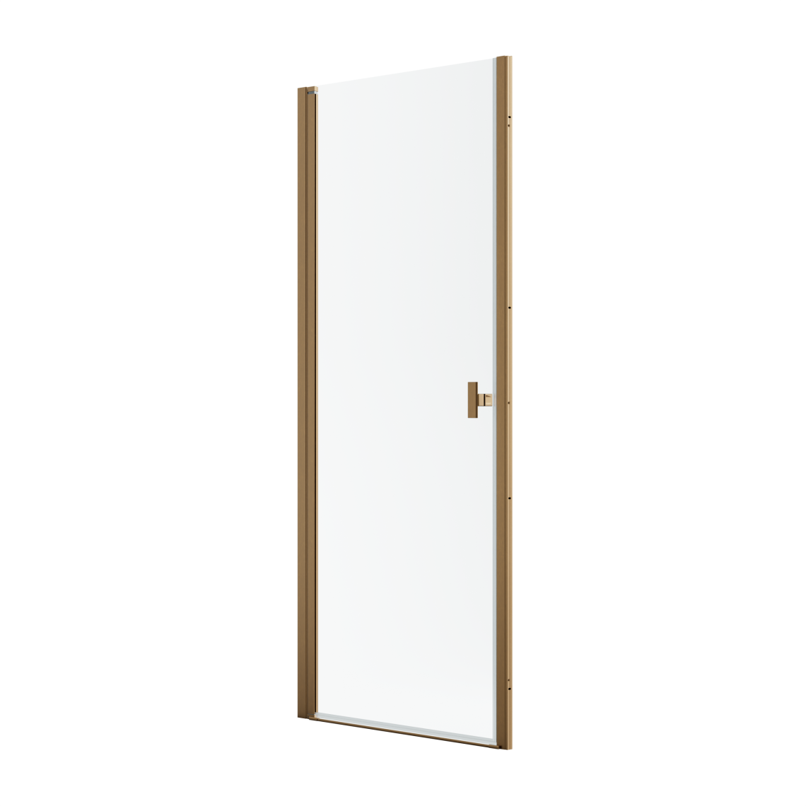 душевая дверь radaway nes brushed copper dwj i 70x200 левая, стекла прозрачные, профиль брашированная медь