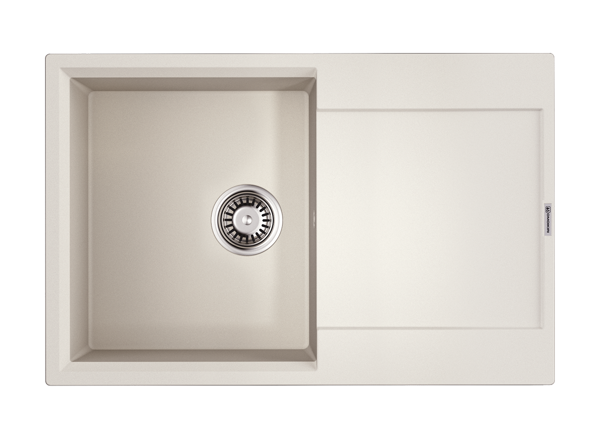 кухонная мойка omoikiri daisen 78t-wh 78x51 белый