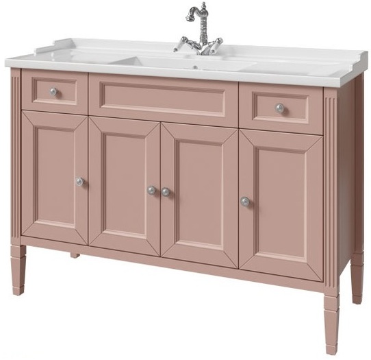 тумба напольная caprigo albion concept 120 34016-sf026 коричневый матовый