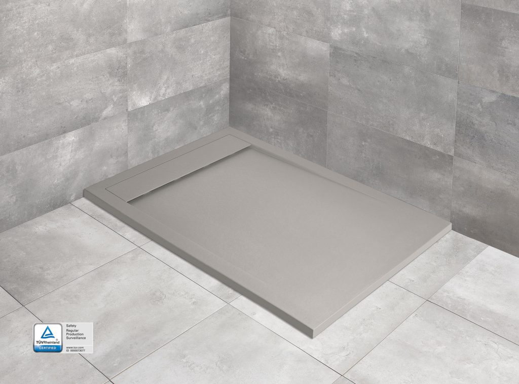 Душевой уголок Gutewetter Practic Square GK-404 95x95 (матовый хром/полистирол lines) фото 2 душевой уголок gutewetter practic square gk-404 95x95 (матовый хром/полистирол lines) фото 2