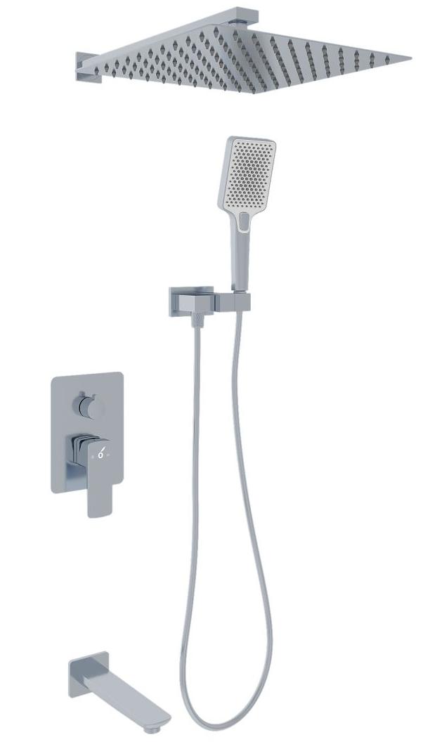 душевая система скрытого монтажа oliveeka ol-88939003-cr хром