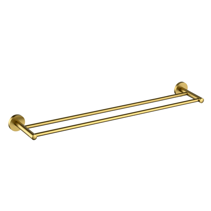 полотенцедержатель двойной timo saona 13056/20 brushed brass