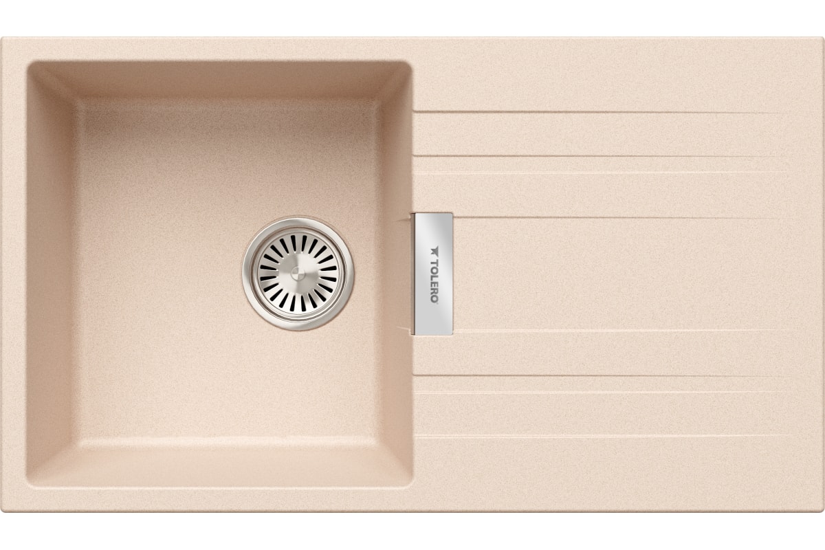 мойка кухонная tolero loft tl-750 саванна