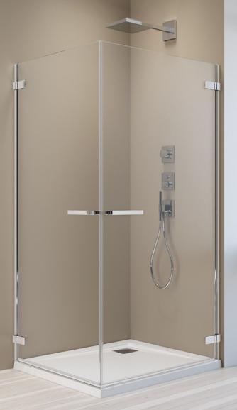 душевой уголок radaway arta kdd i 90x90 прозрачное/хром
