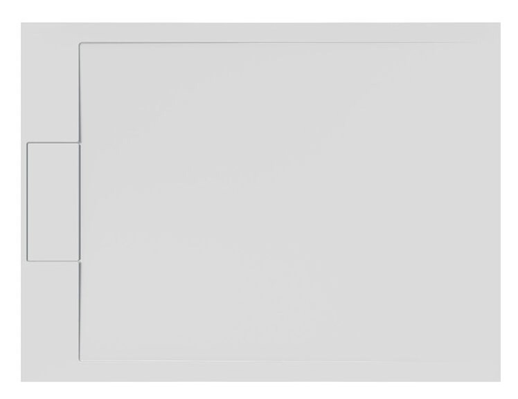 душевой поддон kolpa-san capo white 100x90 белый