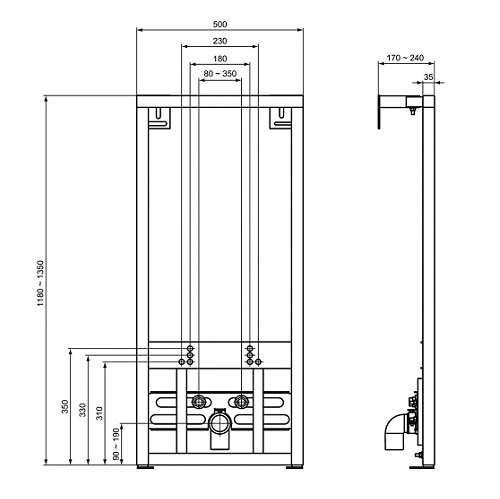 Душевая дверь GuteWetter Trend Door GK-862BP 95 (хром/стекло бесцветное ONE) фото 3 душевая дверь gutewetter trend door gk-862bp 95 (хром/стекло бесцветное one) фото 3