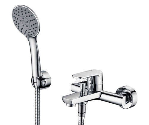 смеситель для ванны wasserkraft dill 6101 с коротким изливом