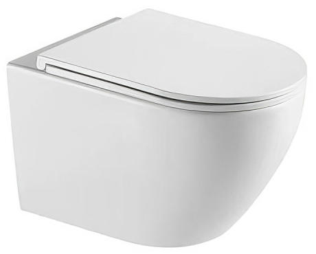 унитаз подвесной amore di mare lenza tornado p252-t с крышкой дюропласт softclose