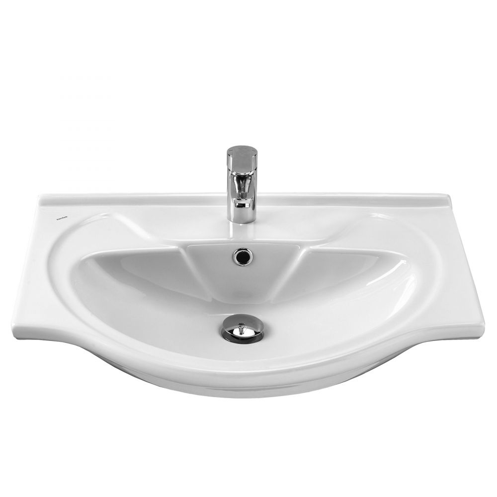 умывальник santek байкал 60 1wh109652 60x47 белый