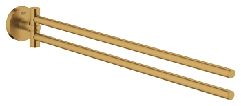 держатель для полотенца двойной grohe essentials 40371 gn1