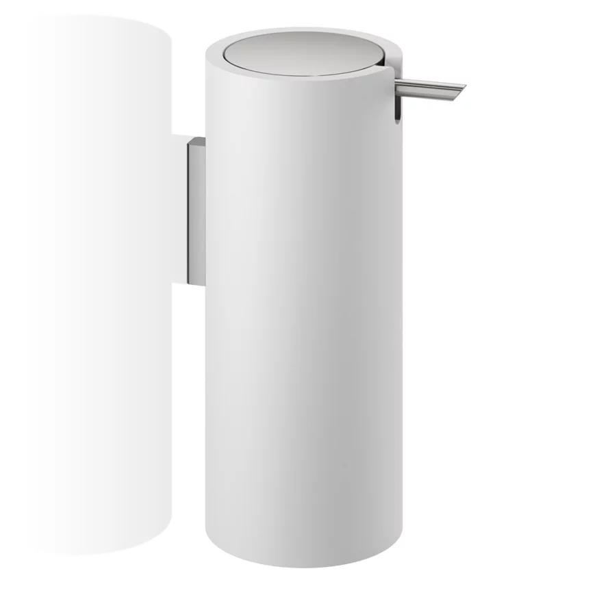 дозатор для жидкого мыла decor walther stone white wsp 0972255 белый / матовая сталь