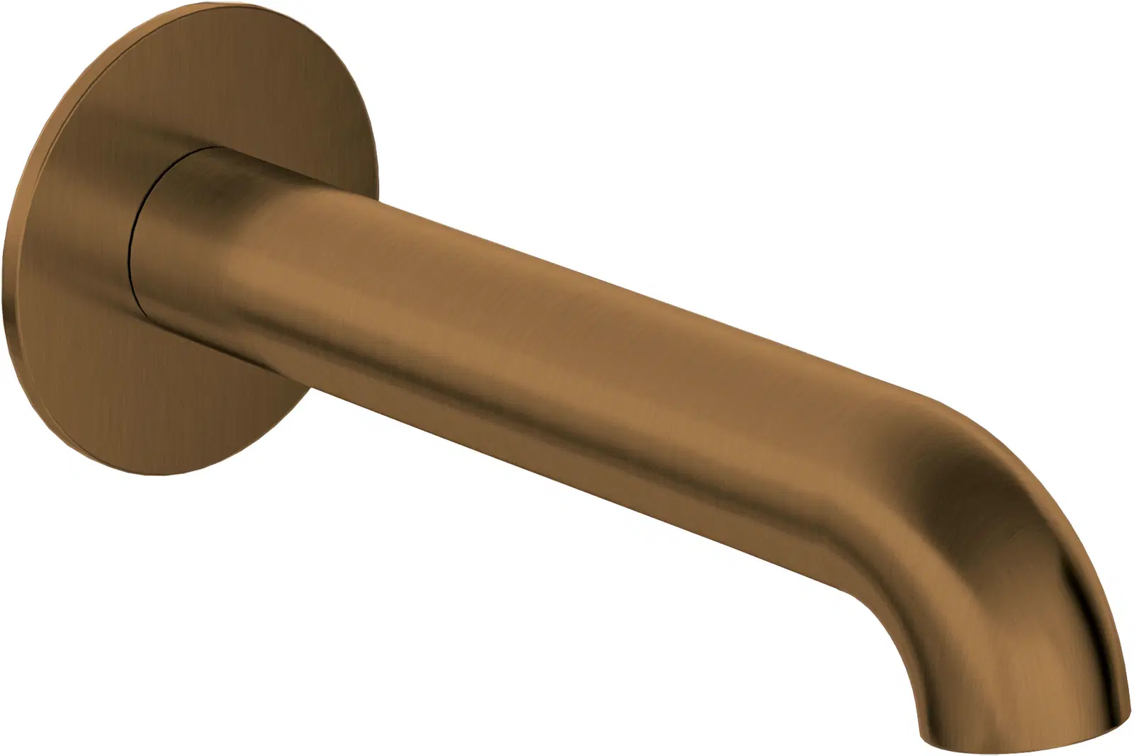 излив для ванны deante silia bronze br nqs_c81k брашированная бронза