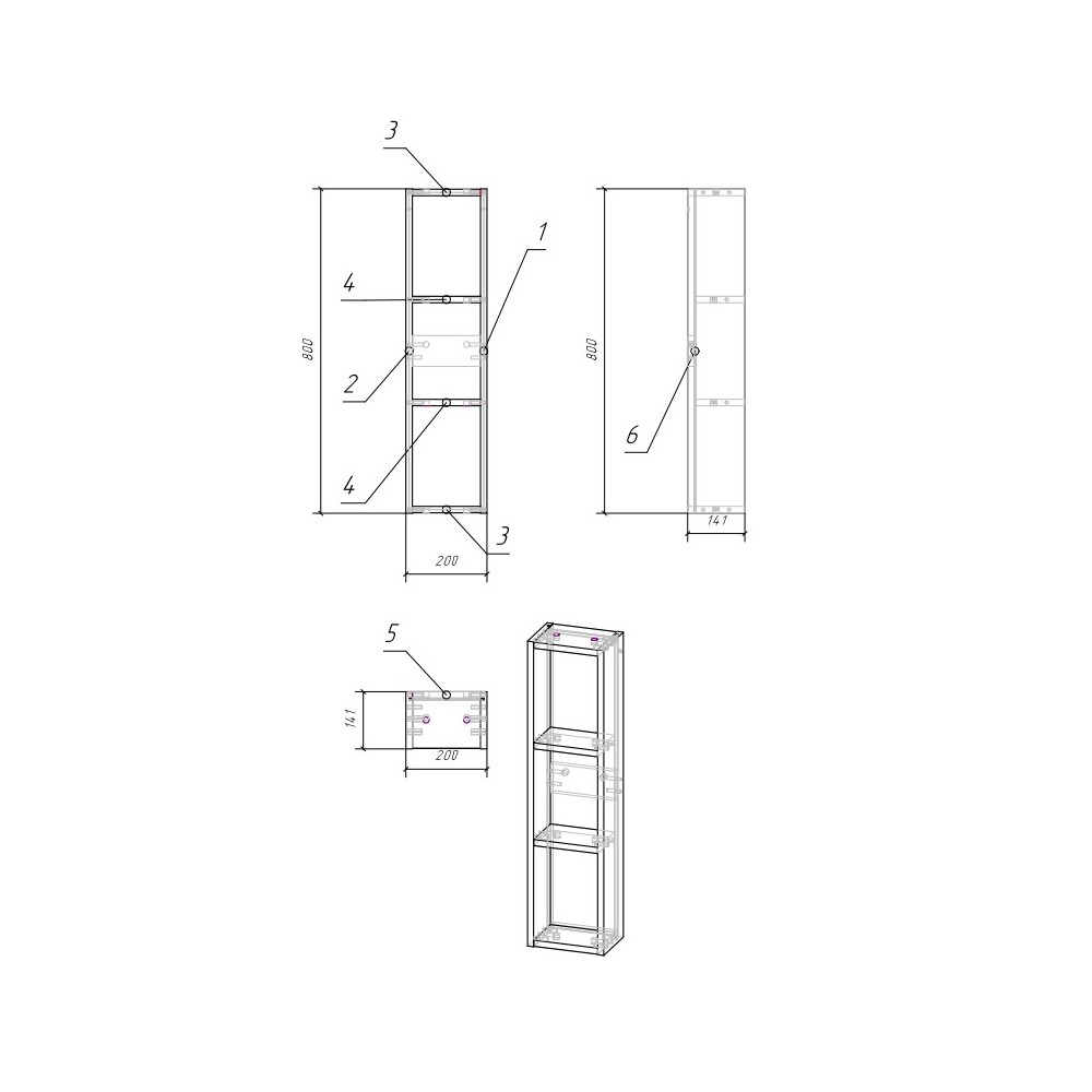 Душевая дверь GuteWetter Practic Door GK-403A 100 (матовый хром/полистирол lines) фото 3 душевая дверь gutewetter practic door gk-403a 100 (матовый хром/полистирол lines) фото 3