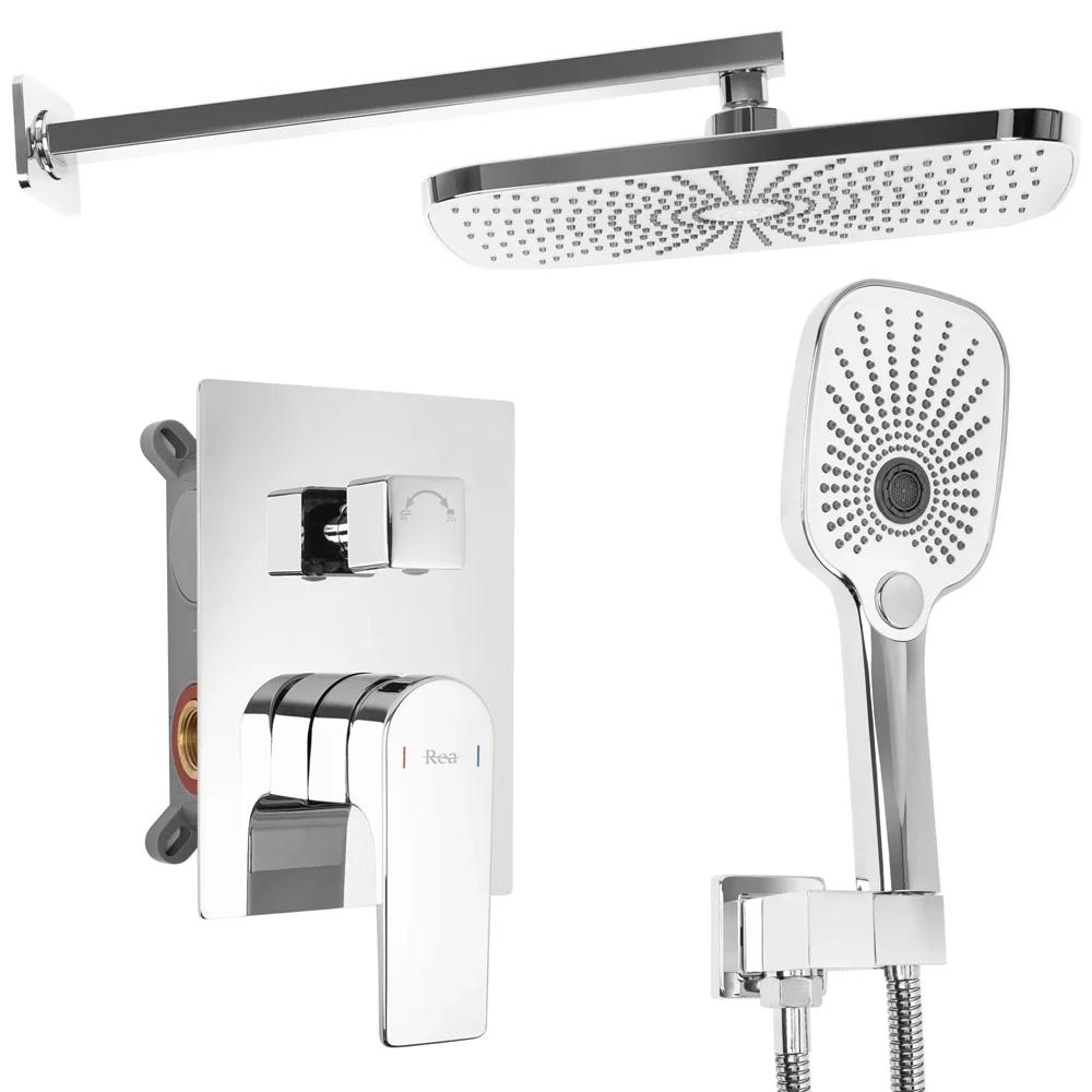 душевая система rea moby chrom rea-p2404 хром