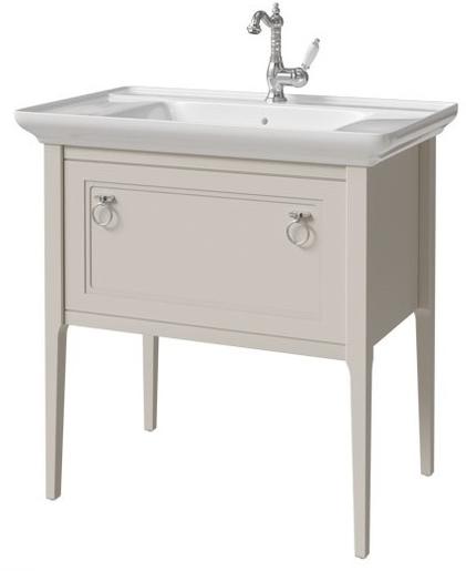 тумба напольная caprigo jersey 85 34312-sf023 бежевый матовый