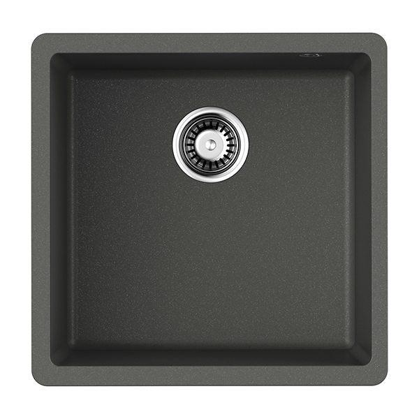 кухонная мойка omoikiri bosen 44-u-pl  44x44 платина