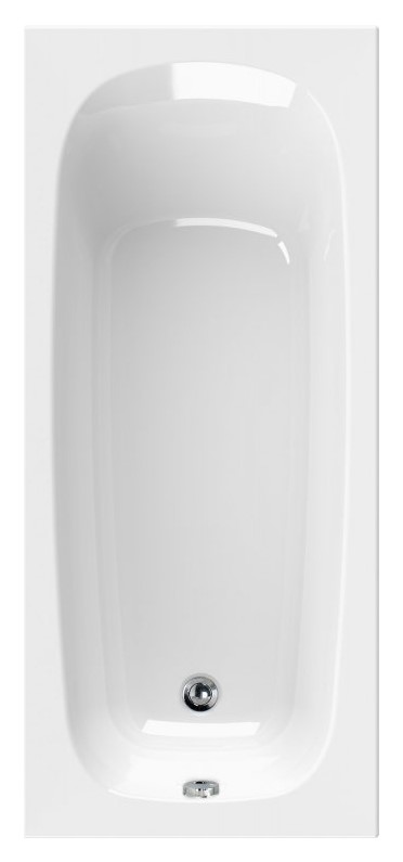 ванна акриловая cezares eco-160-70-41-w37 160x70 белая