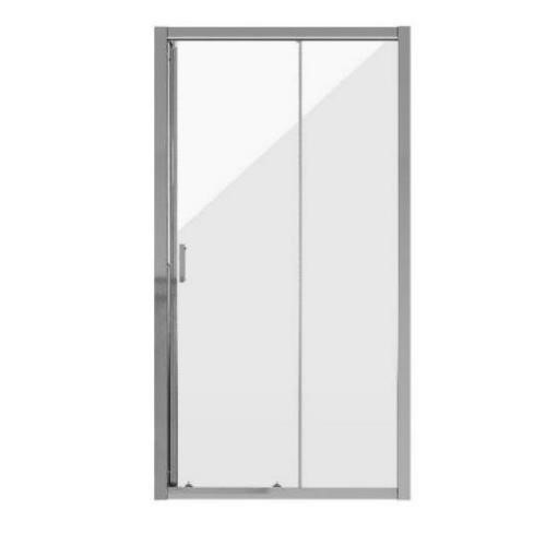 душевая дверь niagara nova ng-62-9a 90x195 стекла прозрачные, профиль хром
