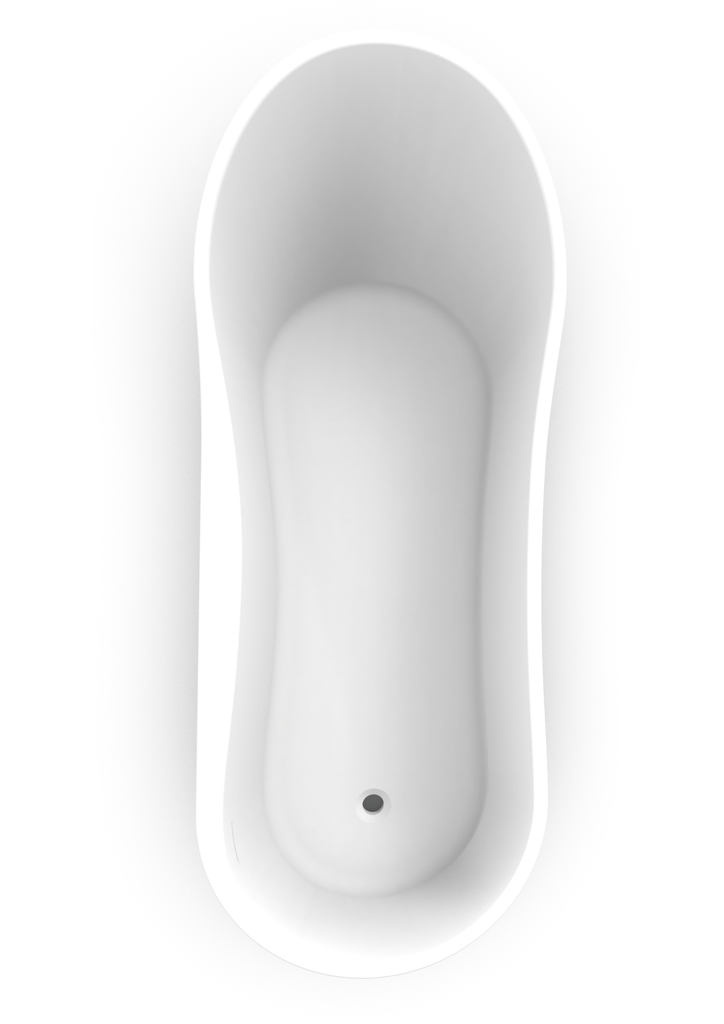 ванна из литьевого мрамора timo kirsti1785r 178,5x76 правая, белый матовый, solid surface