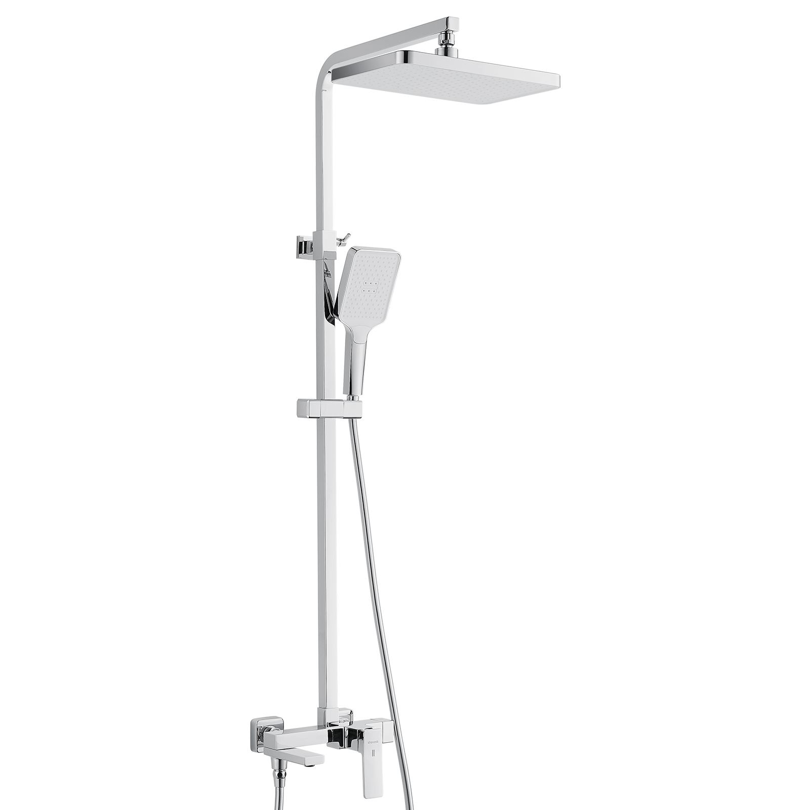 душевая стойка shevanik s4636 хром
