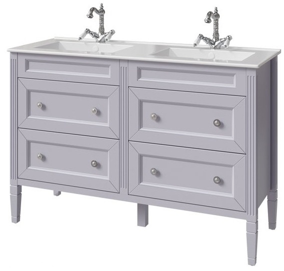 тумба напольная caprigo albion concept 120 34024-sf028 сиреневый
