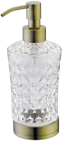 дозатор жидкого мыла boheme royal crystal 10221