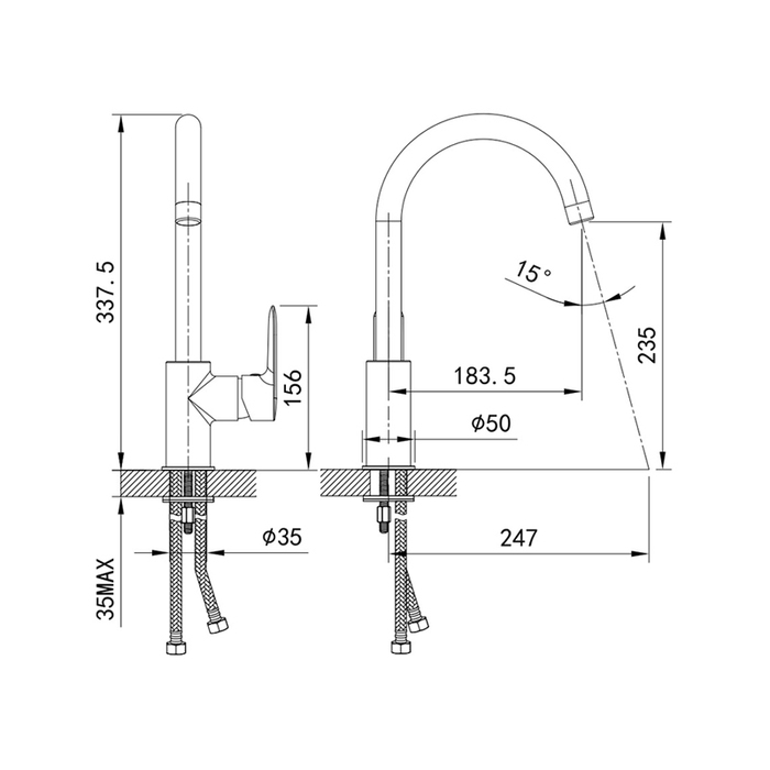 Душевой уголок Gutewetter Practic Rectan GK-403 115x75 (матовый хром/стекло бесцветное) фото 3 душевой уголок gutewetter practic rectan gk-403 115x75 (матовый хром/стекло бесцветное) фото 3