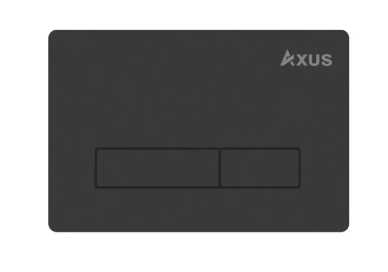 кнопка смыва axus 097hdb черный