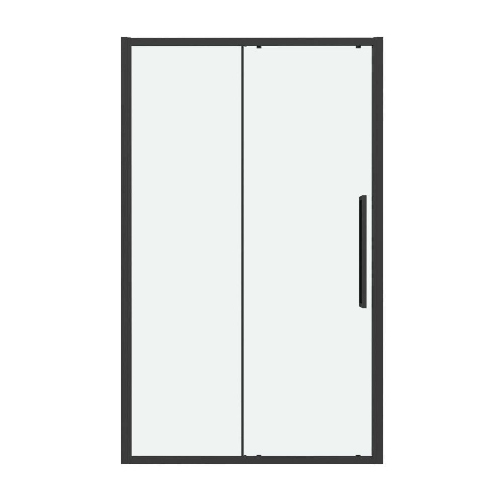 душевая дверь grossman classic 100x195 стекло прозрачное / профиль хром