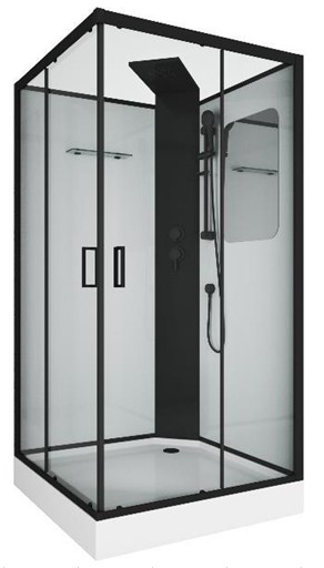 душевая кабина grossman elegans gr250q 100x100 без крыши