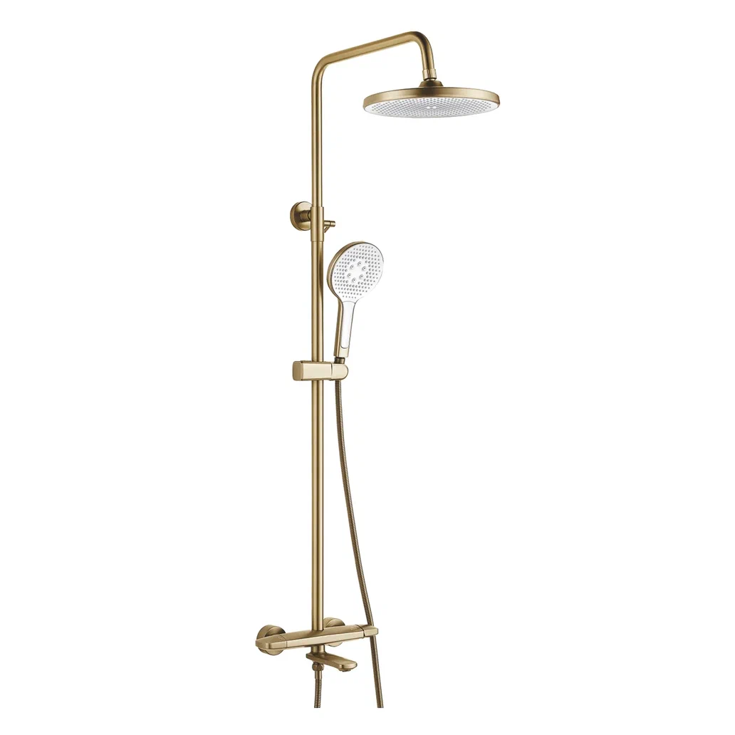 душевая стойка rose r3936g золото