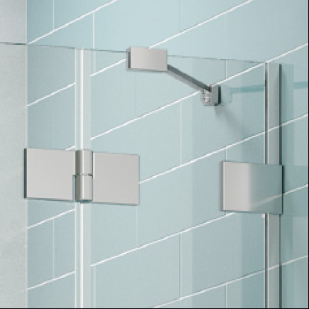 шторка на ванну radaway essenza pro pnj ii 60 (прозрачное/хром)