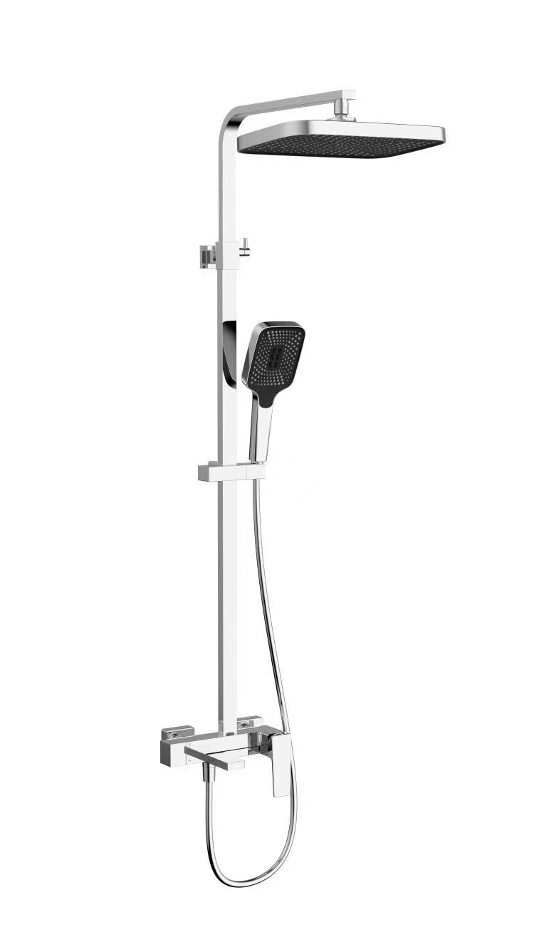 душевая стойка vincea cube vsfs-4c12ch хром